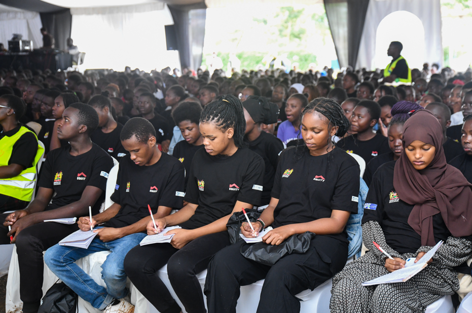3,307 beneficiaries of the Wings to Fly and Elimu scholarship programs from different parts of Nairobi region gathered at Pangani Girls High School for the 15th Annual Education and Leadership Congress under the theme ‘Educate, Empower, Lead: The Triad to Success.’